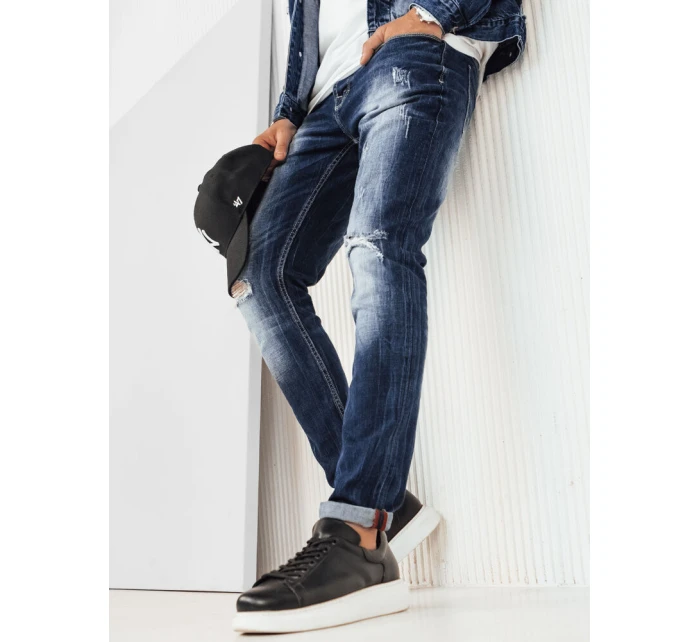 Pánské modré džínové kalhoty Dstreet model 21974458 - FashionStreet Pánské modré džínové kalhoty Dstreet model 21974458 - FashionStreet