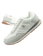 U.S. Polo model 22115637 sportovní boty tenisky pánské módní pohodlné bílé