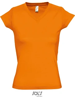 SOL'S Moon Dámské tričko s výstřihem do V model 22535313 orange