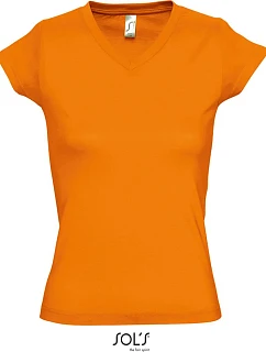 SOL'S Moon Dámské tričko s výstřihem do V model 22535313 orange