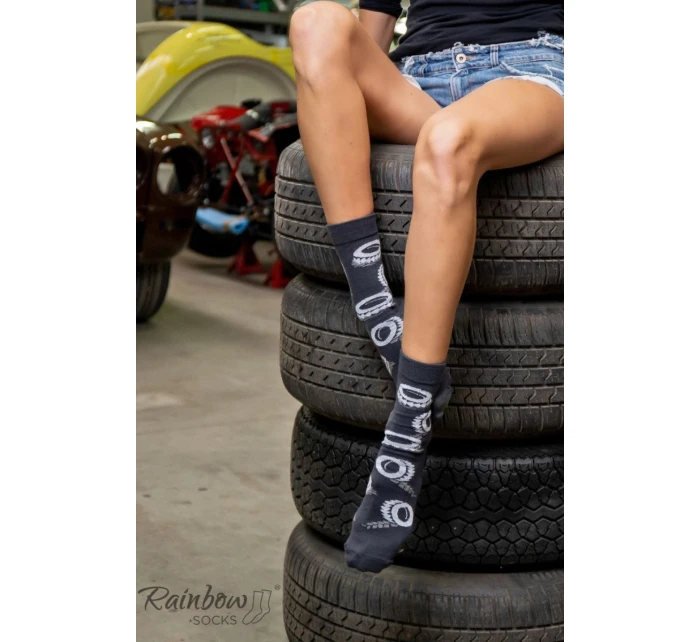 Duhové Rainbow Socks Ponožky Pro  3 model 21606876 - ZOOKSY/RAINBOW SOCKS
