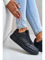 Sneakersy Damskie Big Star OO274A551 Hi-Poly System Czarne