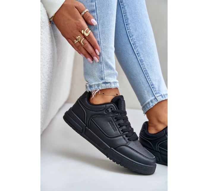 Sneakersy Damskie Big Star OO274A551 Hi-Poly System Czarne