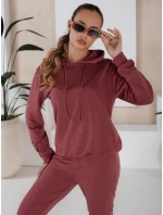 Dámske tepláky MIGEL burgundy FashionStreet AY0809