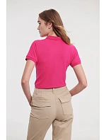 Dámské elastické piqué polo 10. classic red model 22473821 - Russell Athletic Dámské elastické piqué polo 10. classic red model 22473821 - Russell Athletic