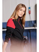 Printer Prime Halfzip Sweater Mikina s 1/4 zipsom 61.2069 čierna/oranžová Printer Prime Halfzip Sweater Mikina s 1/4 zipsom 61.2069 čierna/oranžová