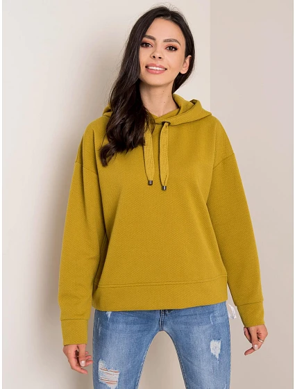 Bluza model 18967519 oliwkowy - FPrice Bluza model 18967519 oliwkowy - FPrice