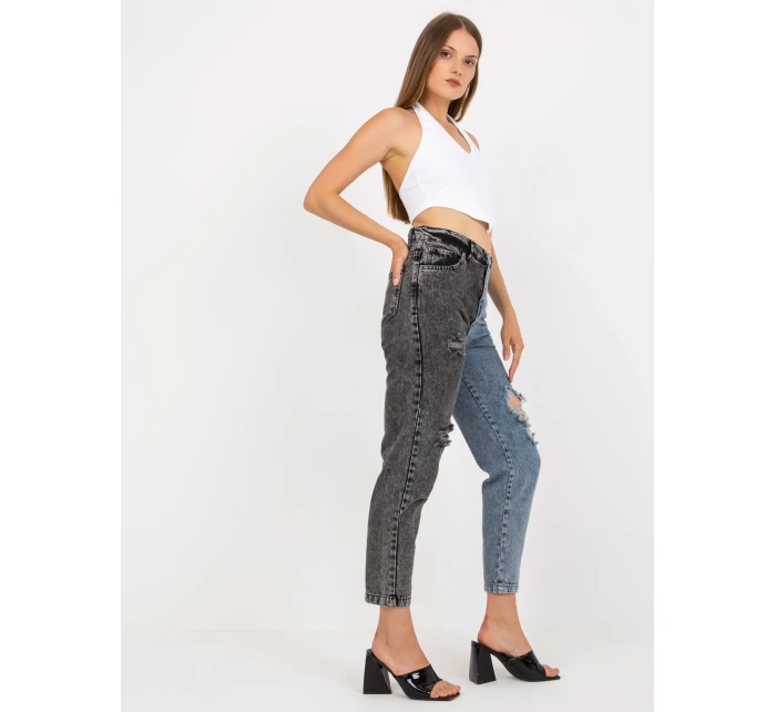 Džínsy RO SP PNT 01 1.70 čierna a modrá Džínsy RO SP PNT 01 1.70 čierna a modrá