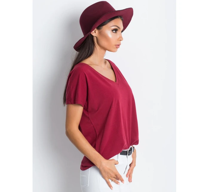 Tričko RV TS 4832.16P gaštanová