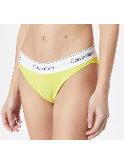 Dámske nohavičky F3787E ZIR - žltá - Calvin Klein