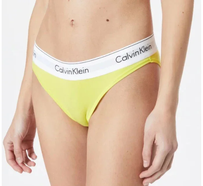 Dámske nohavičky F3787E ZIR - žltá - Calvin Klein