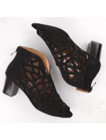 Semišové boty M.Daszynski W model 21958282 černá - M. Daszyński Semišové boty M.Daszynski W model 21958282 černá - M. Daszyński