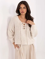 Jumper MI SW 0919.18 svetlo béžový