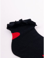 Yoclub 3Pack Ponožky s volánom SKA-0069G-000J-001 Viacfarebné