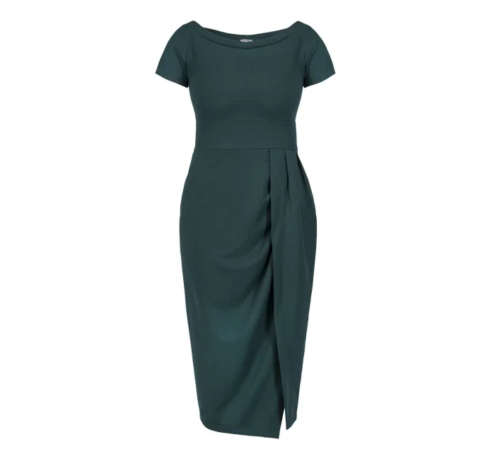 Dámske šaty Delicja SA718 zelené - Karko