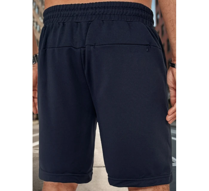 Pánské tmavě modré teplákové šortky Dstreet model 21987794 - FashionStreet Pánské tmavě modré teplákové šortky Dstreet model 21987794 - FashionStreet