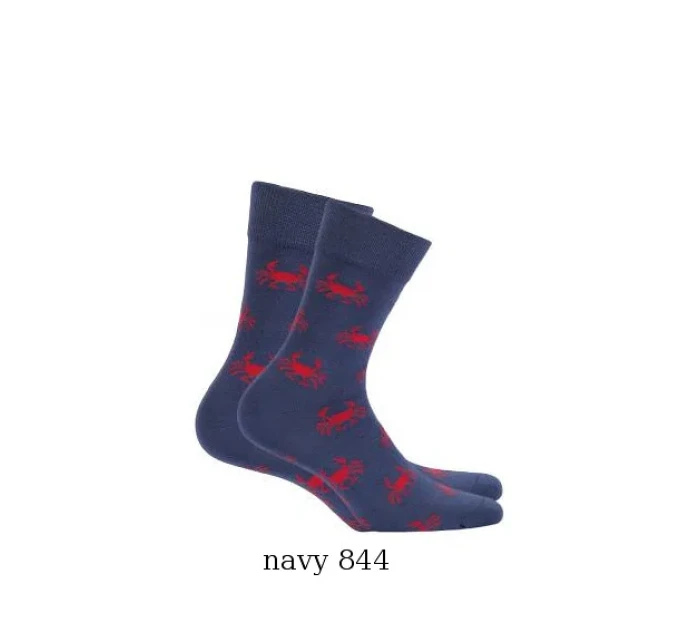 Pánske ponožky Wola Perfect Man vzorované W 94N03 Casual