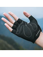Cyklistické rukavice Wozinsky WRR-02L veľkosť L - sivé