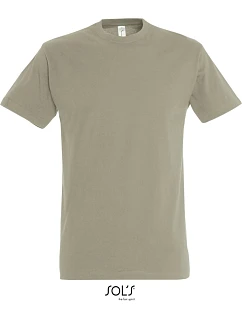 SOL'S Imperial Tričko z těžké bavlny 25.1500 khaki