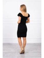 Pruhované model 18748309 šaty černé - K-Fashion