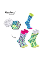 Duhové Rainbow Socks Ponožky V  3 model 21606885 - ZOOKSY/RAINBOW SOCKS