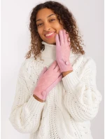 Rękawiczki AT RK model 19381540 jasny różowy - FPrice Rękawiczki AT RK model 19381540 jasny różowy - FPrice