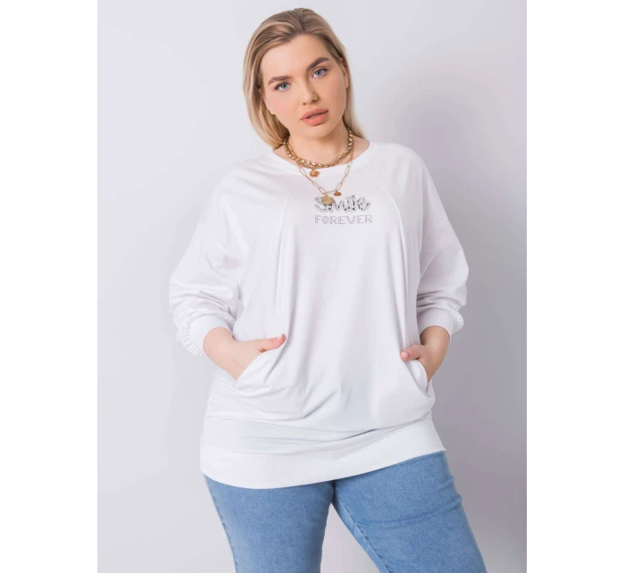 Bluzka RV BZ model 21798029 biały - FPrice Bluzka RV BZ model 21798029 biały - FPrice