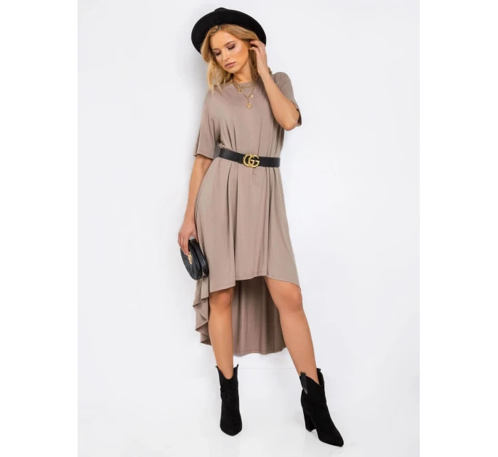 RV SK šaty model 14822487 tmavě lila - FPrice RV SK šaty model 14822487 tmavě lila - FPrice