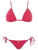 Dámske dvojdielne plavky 262616 4R323 01975 Raspberry - Emporio Armani