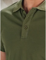 Pánské zelené polo tričko Dstreet model 21964623 - FashionStreet