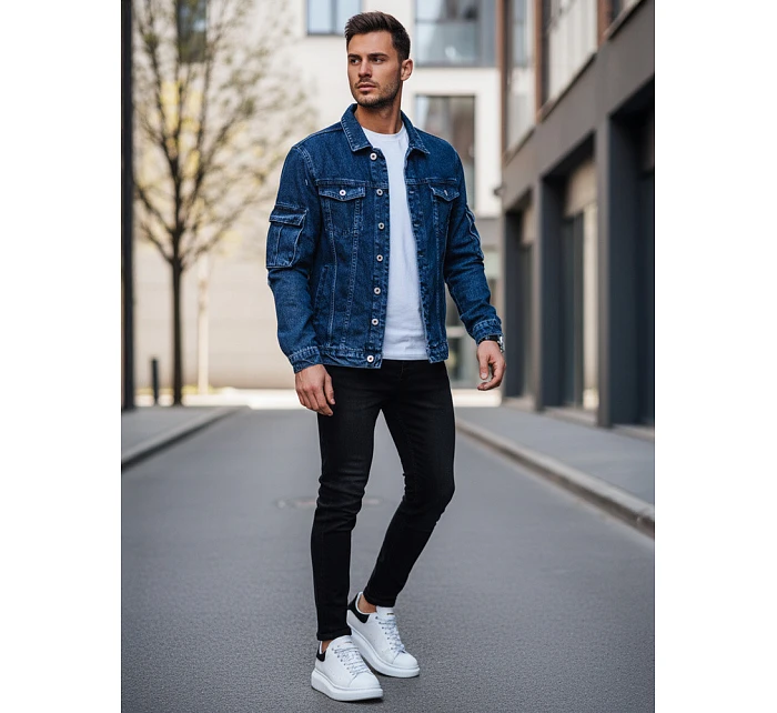 Kurtka męska niebieska model 22047089 - FashionStreet