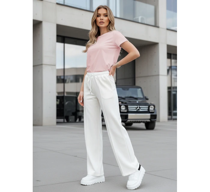 Dámské tepláky ecru Dstreet model 21988986 - FashionStreet