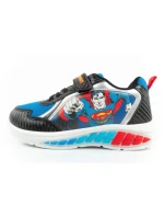 Leomil Detská športová obuv Tenisky pre chlapcov Superman LED