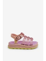 dětské sandálky na suchý zip  fialové model 21661980 - Zaxy