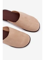 Dámské ploché béžové ekologické semišové Veronelle Dámské ploché béžové ekologické semišové Veronelle