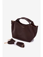 Hnědá taška z imitace kůže Corisse