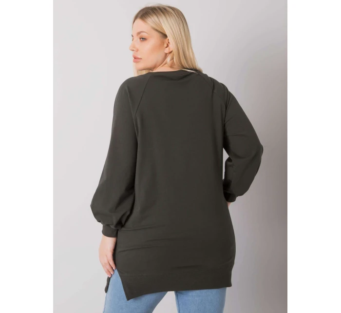 Blúzka RV BZ 7227.95 tmavá khaki