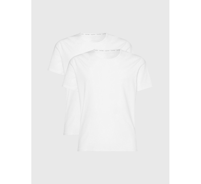 Spodné prádlo Pánske tričká 2P S/S CREW NECK 000NB1088A100 - Calvin Klein