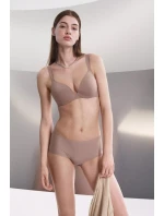 Dámska podprsenka Body Make-Up Illusion WP EX - BROWN - svetlohnedá 00ZE - TRIUMPH