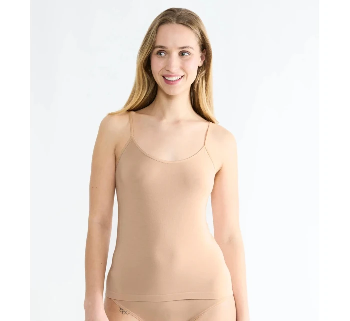 sloggi GO Sense Spaghetti Top - BROWN - SLOGGI BROWN - SLOGGI