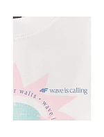 Dámske tričko s potlačou 4F 4FRSS26TTSHF4536-10S