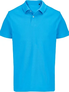 SOL'S Pacific Unisex piqué polo z těžké bavlny model 22449298 aqua