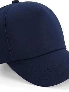 Beechfield B 25 5-panelová čiapka s kšiltom „Authentic“ 53.0025 francúzska námorná modrá