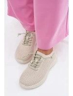 Materiálové Dámské Sportovní Boty Béžové model 22031712 - EVENTO