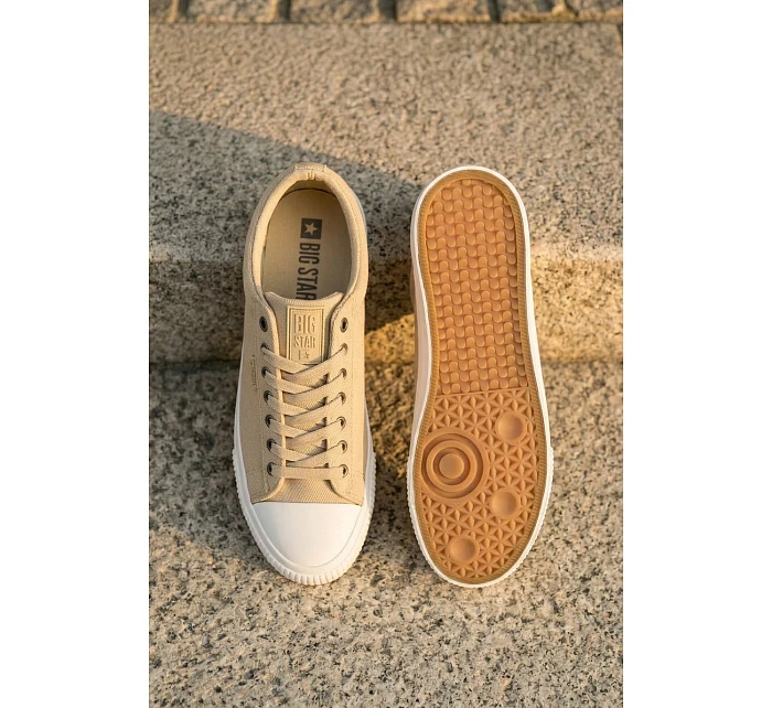 Pánské nízké tenisky Big Star TT174115 Béžové Pánské nízké tenisky Big Star TT174115 Béžové