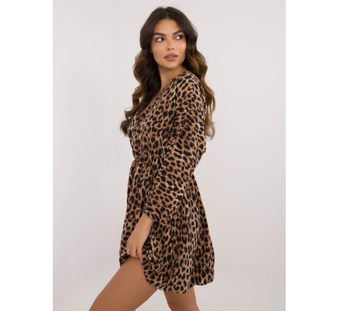 Šaty DHJ SK 19861 1.15X čierno-béžové Šaty DHJ SK 19861 1.15X čierno-béžové