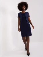 Sukienka LK SK  granatowy model 18856616 - FPrice