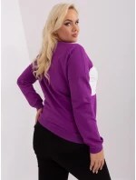 Bluzka RV BZ model 19154317 fioletowy - FPrice Bluzka RV BZ model 19154317 fioletowy - FPrice