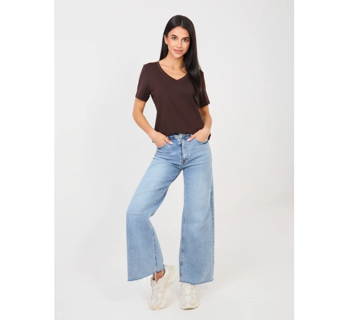 Tričko RV TS A1095.33 tmavohnedé Tričko RV TS A1095.33 tmavohnedé