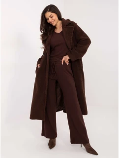 Nohavice SM SP A1572.16 tmavohnedé